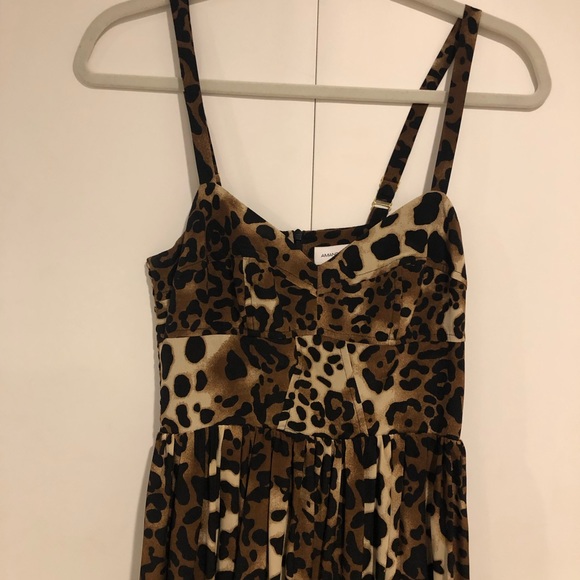 Amanda Uprichard Cheetah Print Dress - Picture 4 of 6